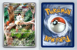 Meowth #106/094 Phantasmal Flames Illustration Rare Holo Pokemon 2025 TCG - Picture 1 of 1