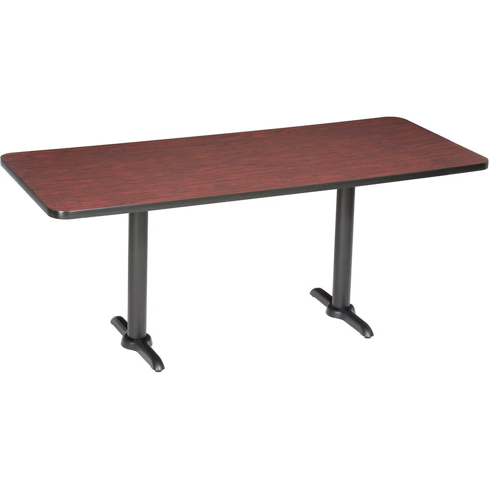 Mesa de descanso industrial global mogno 72 L x 36 L x 29 A - Imagem 1 de 1