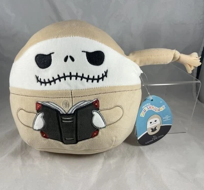Squishmallows Disney Nightmare Before Christmas 8” Jack Skellington in Pajamas. - Image 1 of 4