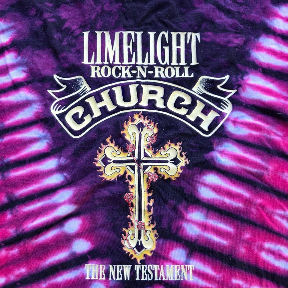 Rare Vintage Original 1980s T-Shirt Limelight Club New York City Church - Image 1 of 3