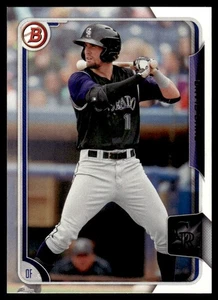 2015 Bowman Draft Picks & Prospects David Dahl Colorado Rockies #152 - Picture 1 of 2