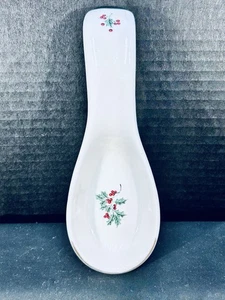 Gibson Everyday Löffelablage Weihnachten Urlaub Stechpalme Beere 8 Zoll - Bild 1 von 5