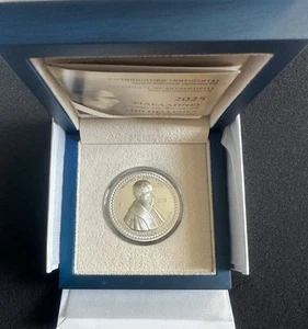 Greece 10 Euro 2025 Santorre di Santarosa Silver Coin Proof Only 1,000 Pieces! - Picture 1 of 4