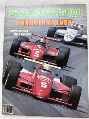 SPORTS ILLUSTRATED 6/3/85 Indy Danny Sullivan, Wayne Gretzky, Danny Ainge - Image 1 of 4