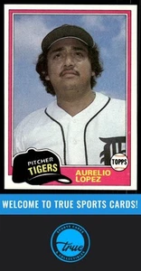 1981 Topps #291 Aurelio Lopez - Picture 1 of 2
