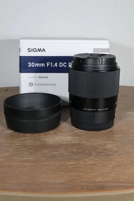 Sigma 30mm f/1.4 DC DN Contemporary Lens for Canon EF-M - Open Box - Image 1 of 4