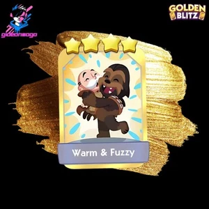 Warm & Fuzzy - AVAILABLE NOW - GOLDEN BLITZ (GOLDEN STICKER) - Picture 1 of 1