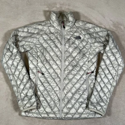 The North Face Thermoball Quilted Puffer Jacket Women’s Size XS Gray Full Zip - Image 1 of 4
