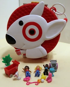 2023 POLLY POCKET MICRO TARGET BULLSEYE STORE SHOPPING KOMPAKTFIGUR PUPPE KONVOLUT - Bild 1 von 8