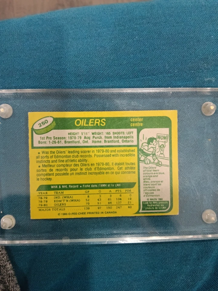 1980-81 O-Pee-Chee - Wayne Gretzky #250 Foto 1 de 2