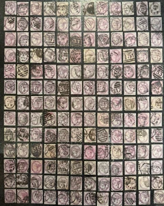 🦬 Grande bretagne - Gros lot de 156 timbres N°73 - 1 p. Violet🦬 - Picture 1 of 5