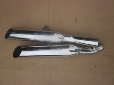 Cabezal de escape tubos de escape escudo y tubos traseros Yamaha Vmax 1200 VMX1200 OEM Foto 1 de 4