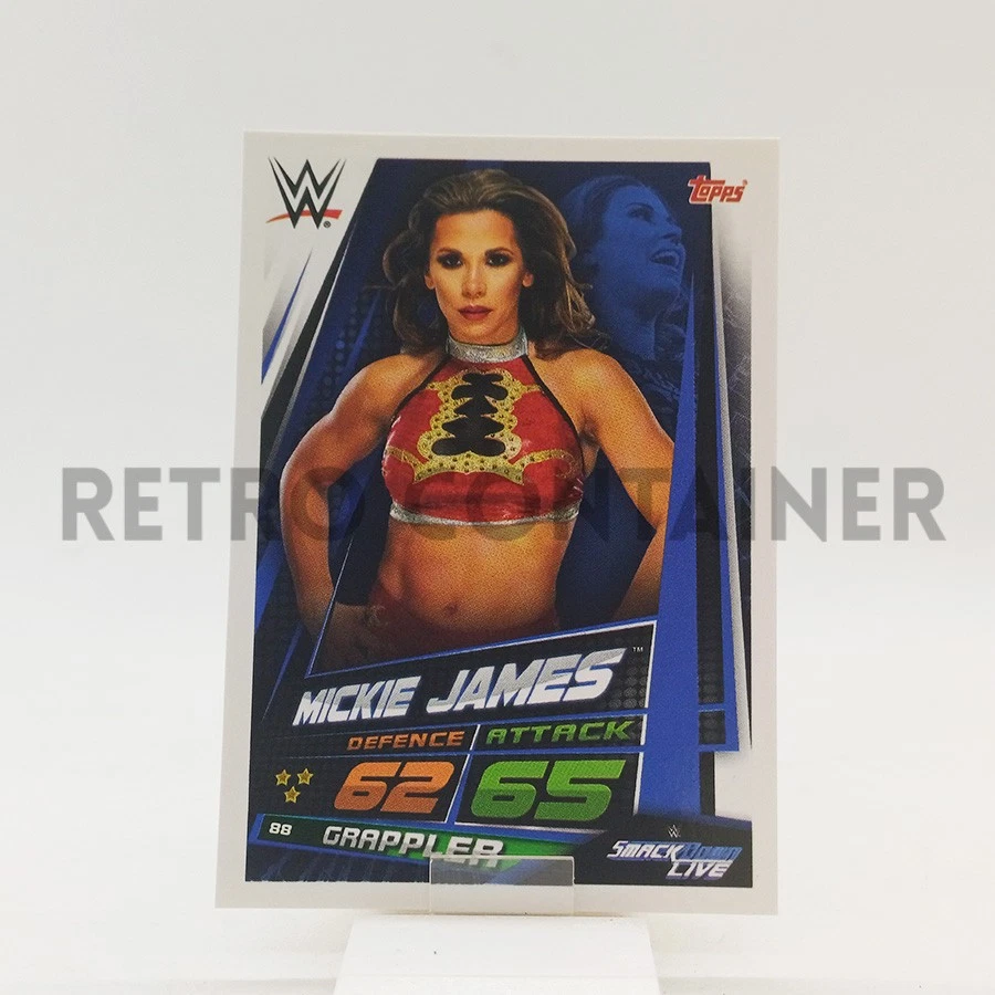 TOPPS WWE Slam Attax Universe 2019 Wrestling Card - 88 Mickie James - Image 1 of 1