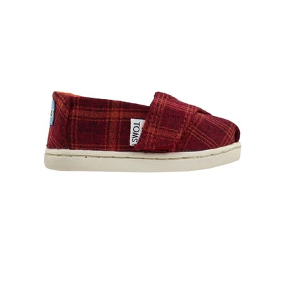 TOMS Alpargata Slip On  Toddler Boys Red Casual Shoes 10013091 - Image 1 of 4