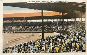 Louisville Kentucky Parkway Feld Baseball Park Besetzung Postkarte Sport KY - Bild 1 von 2