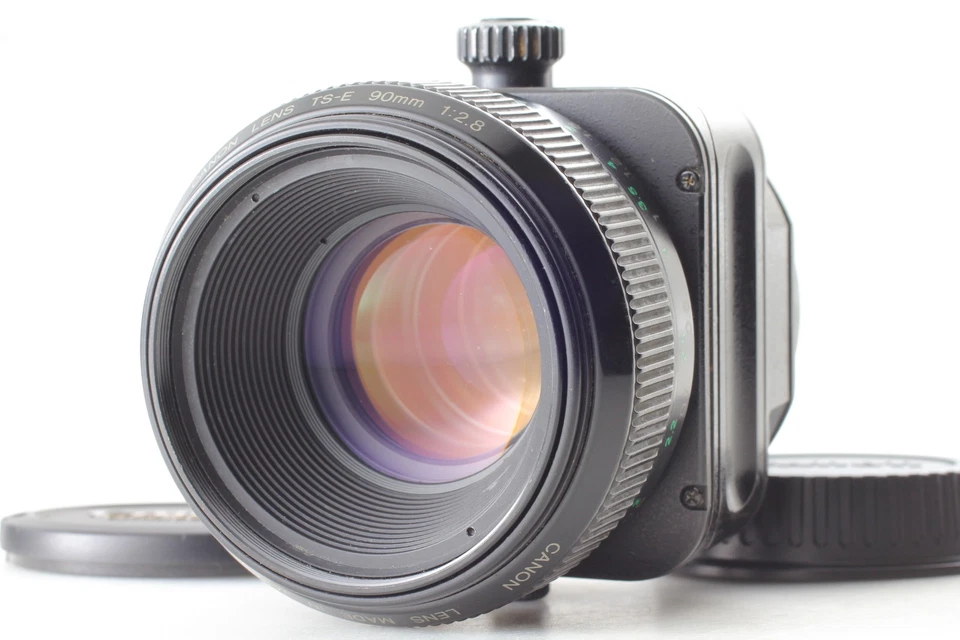 [Exc+5 w/Caps] Canon TS-E 90mm f/2.8 MF Tilt Shift Lens For EF mount From JAPAN - Image 1 of 4