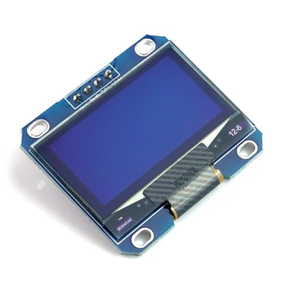 1.3" 128x64 OLED Display, SH1106, IIC/I2C Interface, Monochrome (Blue), 128 x 64P - Image 1 of 4