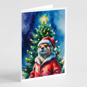 Otter Weihnachten Grußkarten und Umschläge 8 Stück DAC8535GCA7P - Bild 1 von 3