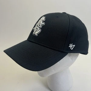 Chicago Cubs Retro Logo 47 Brand Adjustable Baseball Cap Cooperstown Collection - Picture 1 of 14