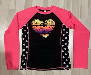SO Kohls Mädchen Langarm Poly/Elasthan Shirt Größe 12 gebraucht, in einwandfreiem Zustand - Bild 1 von 4