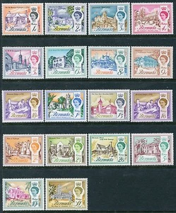 Bermudas 175-91 MNH $42,70 Edificios históricos de las Bermudas 1962-1965 x12047 - Imagen 1 de 1
