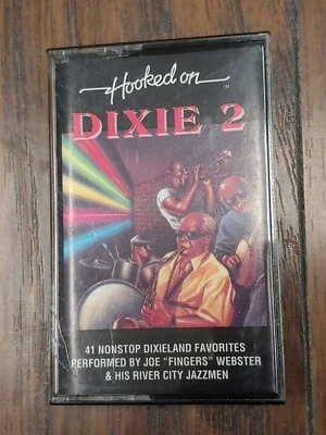 Hooked On Dixie 2 Cassette 1991 Joe Fingers Webster Jazz - Image 1 of 4