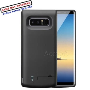 6500mAh Backup Battery Charger Stand Cover Case for Samsung Galaxy Note 8 Phones - Picture 1 of 1