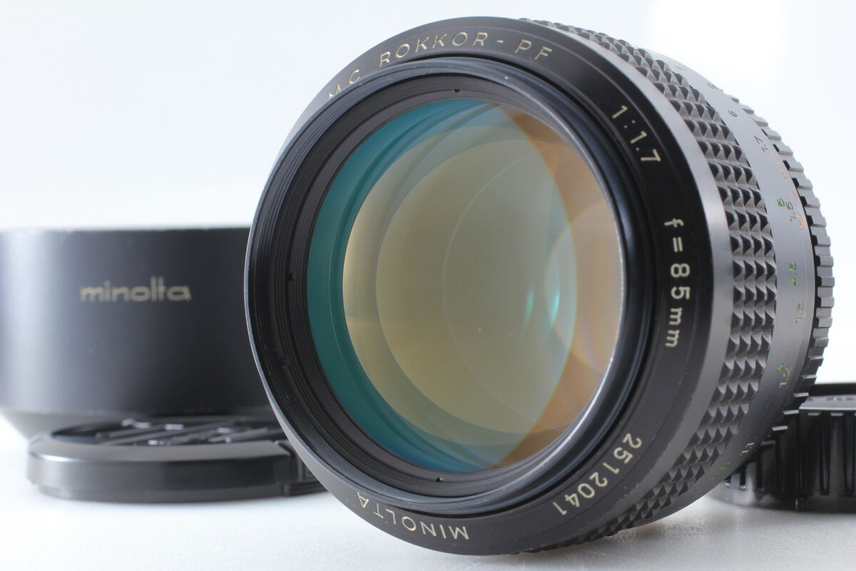 Minolta Rokkor PF 85mm Camera Lenses | eBay Minolta Rokkor PF 85mm Camera Lenses | eBay