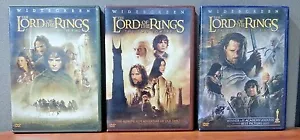 Lord of the Rings Trilogy  ( 6 Disc DVD set ) Wide Screen   LIKE NEW - Picture 1 of 2