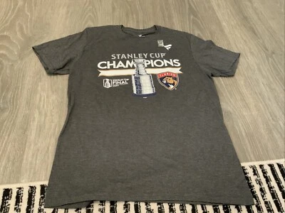 Camiseta Fanatics Florida Panthers 2024 Stanley Cup Champions para hombre talla: mediana Foto 1 de 2