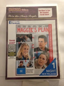 MAGGIE'S PLAN - GRETA GERWIG, ETHAN HAWKE (R4-PAL-COMO NUEVO) - DVD #1077 - Imagen 1 de 2