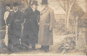 CPA POLITIQUE CARTE PHOTO DU PRESIDENT DE LA REPUBLIQUE AVEC CECILE SOREL - Imagen 1 de 2
