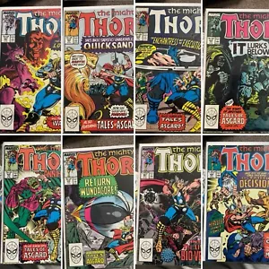 Thor 1° serie #401 - 408 (1989-90 Marvel) Lotto di 8 - 1 EMISSIONE CHIAVE - Foto 1 di 9