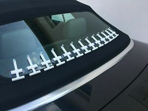 Audi A4 Cabrio Verdeck Heckscheibe Reparatur Set Verdeck löst sich verkleben !