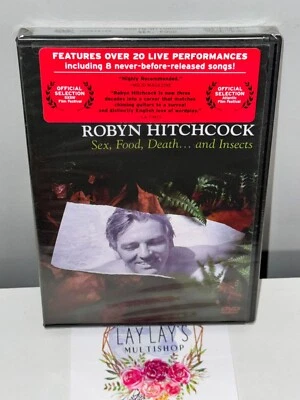 Robyn Hitchcock: Sex, Food, Death...and Insects (DVD, 2008) BRAND NEW Foto 1 de 2