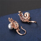  Pearl Earring Women Jewelry Earrings Rose Gold Earings Zircon