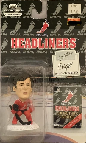 John Vanbiesbrouck Florida Panthers NHL Headliners Corinthian 1996 Figure NEW Cover