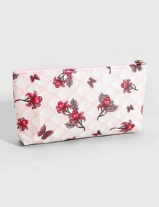 New Rose Pattern Makeup /Cosmetic Bag - Picture 1 of 4