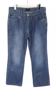 Vaqueros de hombre Henri Lloyd W34 efecto fade regular fit denim azul - Imagen 1 de 8