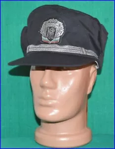 Oficial de policía búlgaro uniforme de invierno gorra sombrero - Imagen 1 de 4