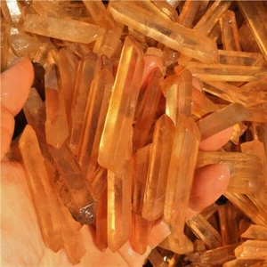 2Kg TOP Natural Lemurian crystal red Quartz Crystal Point Madagascar   - Picture 1 of 7