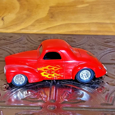 SpecCast 1941 Willys Coup Street Rod Diecast Metal Collector Bank New with Key - Image 1 of 4