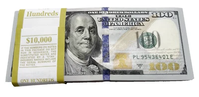 One U.S. $100 Dollar Bill From A New Bundle, 2017, Uncirculated - Image 1 of 4