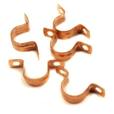 THUNDERFIX Sattelrohrschellen 15 mm Kupfer (5er Pack)