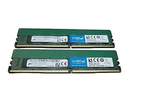 Crucial 16GB (2 x 8GB) CT8G4RFS8266 DDR4 1Rx8 PC4-2666V-R RDIMM Server Memory - Picture 1 of 1