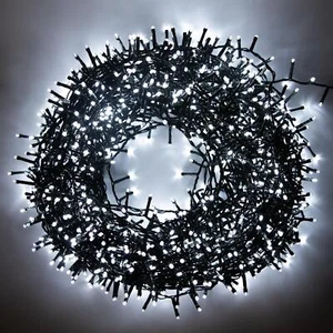 500 LED Compact Christmas Lights Mains String Multifunction Tree Home Xmas Decor - Picture 1 of 12