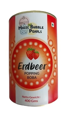 Bubbletea 400g Popping Boba-Bubble Tea Perlen Set zum Selber Machen Frucht Boba - Bild 1 von 2