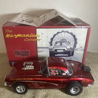 1:18 Precision Miniatures 1961 Chevrolet Corvette The Mazmanian Red. VHTF! - Image 1 of 4