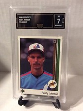 1989 Upper Deck #25 Randy Johnson Rookie RC GMA HOF Montreal Expos
