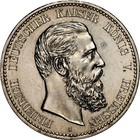 5 Mark 1888 A Preußen Friedrich III Silber Münze Top (1164)
